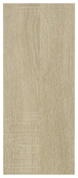 3 db sonoma tölgy fali kockapolc