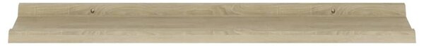 2 db sonoma tölgyfa fali polc 80 x 9 x 3 cm