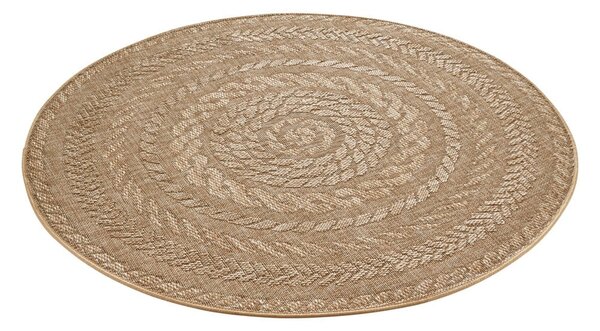 Almendro bézs kültéri szőnyeg, Ø 160 cm - NORTHRUGS