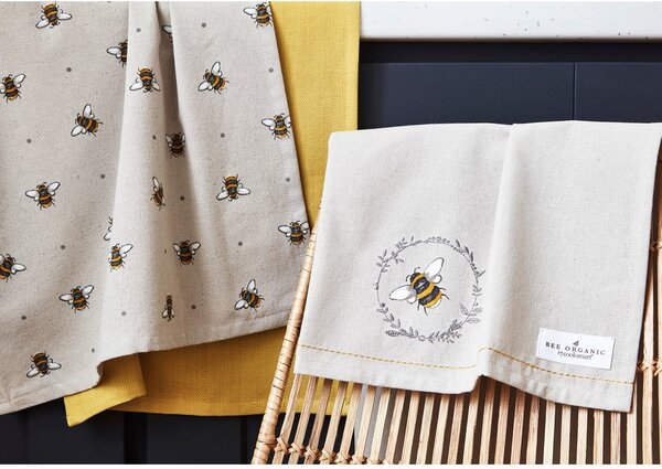 Pamut konyharuha szett 3 db-os 45x65 cm Bumble Bees – Cooksmart ®