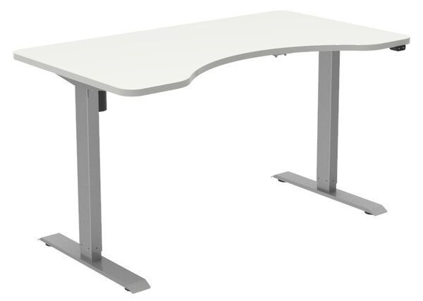 Elex állítható asztal 140×80 világos szürke