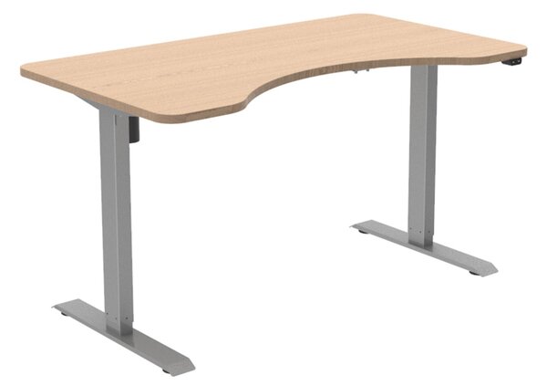 Elex állítható asztal 140×80 európai juhar