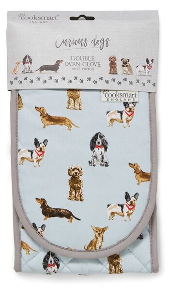 Curious Dogs dupla pamut edényfogó - Cooksmart ®