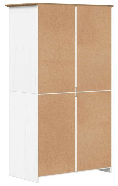 Vidaxl Bodo Ruhásszekrény - Fenyőfa - 101x52x176,5 cm