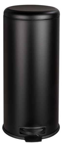 Leman Easy Close fekete szemetes, 30 l - Wenko