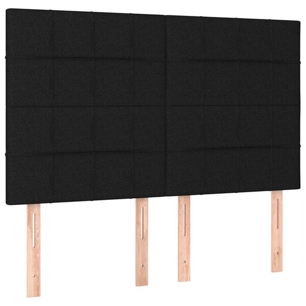 VidaXL - LED-es Ágy - Rugós - 140x190 cm