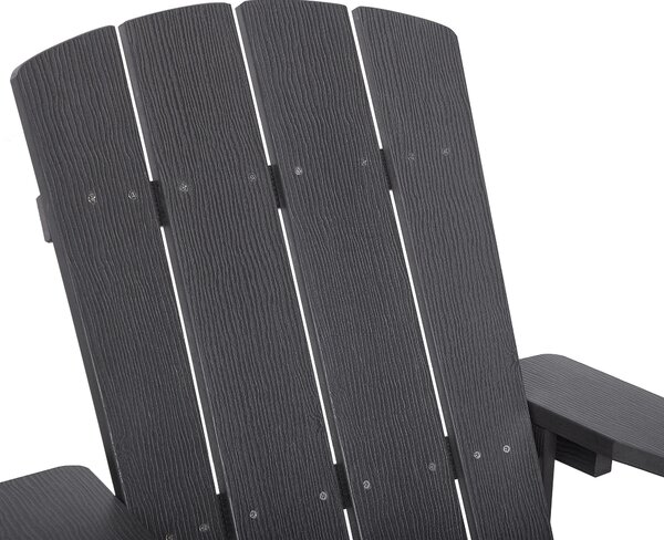 Kerti szék ADIRONDACK Sötétszürke