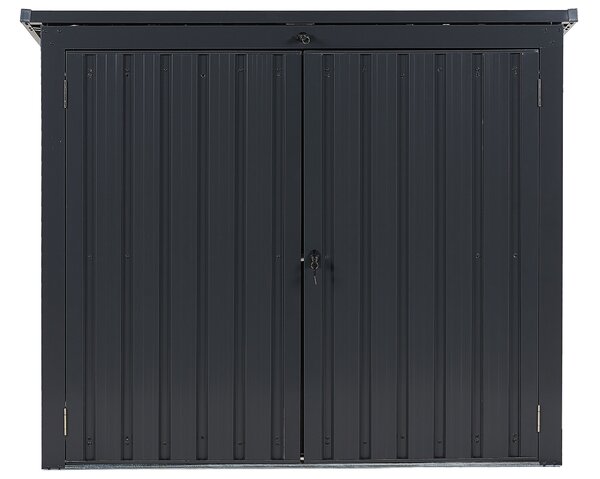 Szerszámoskamra MOENA 158 cm 96 cm Grafitszürke