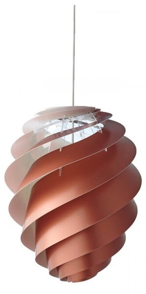 Le Klint - Swirl 2 Függőlámpa Small Copper - Lampemesteren