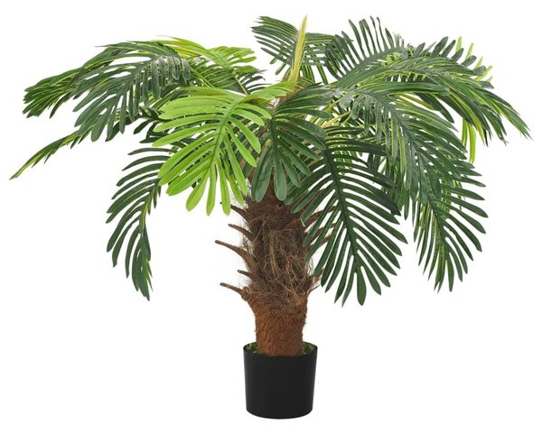 Zöld cserepes műcikászpálma 90 cm