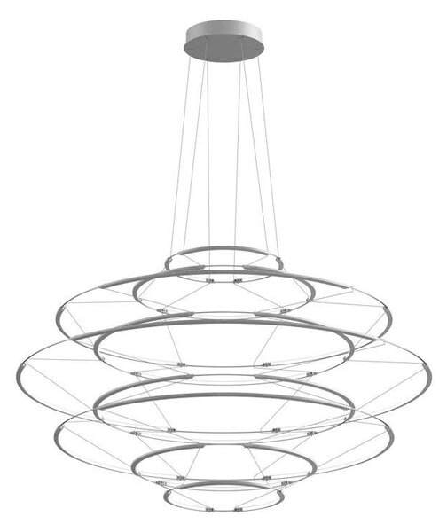 Nemo Lighting - Drop 9 Függőlámpá Satin SilverNemo Lighting - Lampemesteren