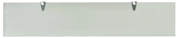 2 db lebegő üvegpolc 100 x 20 cm 8 mm