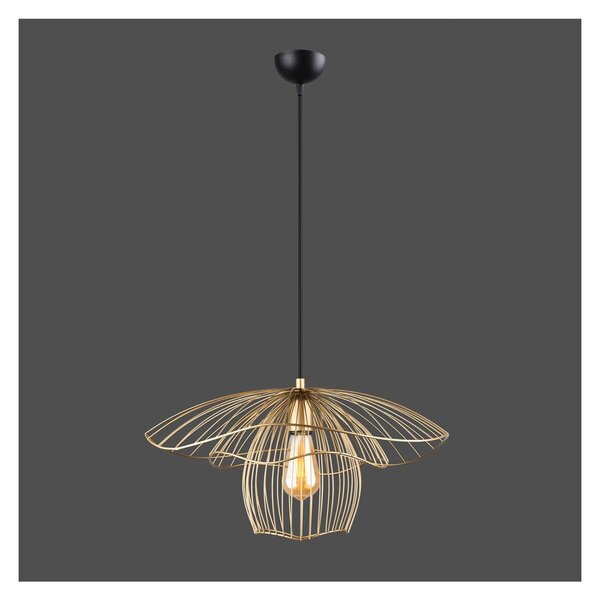 Root aranyszínű függőlámpa, magasság 123 cm - Squid Lighting