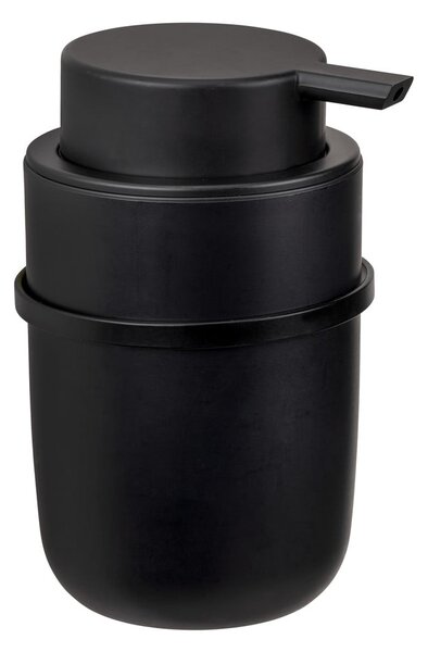 Fekete öntapadós műanyag szappanadagoló 0,25 l Carpino - Wenko