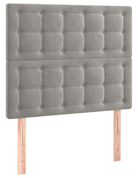 Bársony Ágy LED-del - 100x200 cm