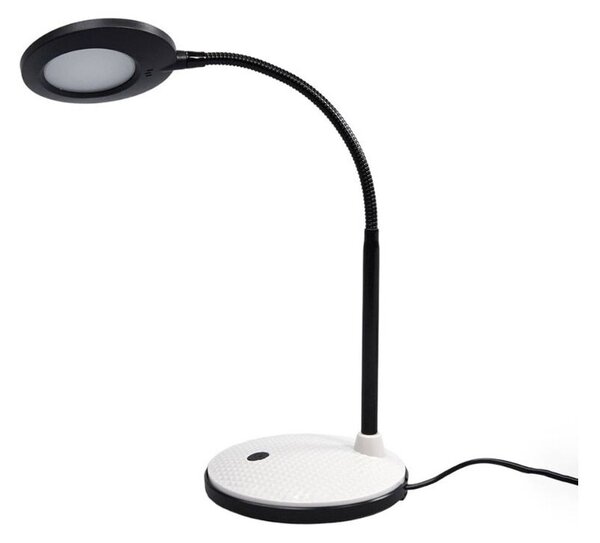 Lindby - Ivan LED Asztali Lámpa Black/Light GreyLindby - Lampemesteren