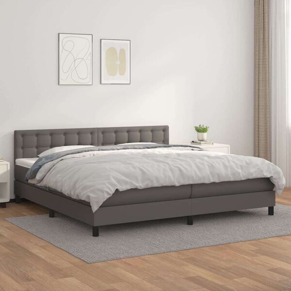 Modern Ágy - Műbőr - 200x200 cm