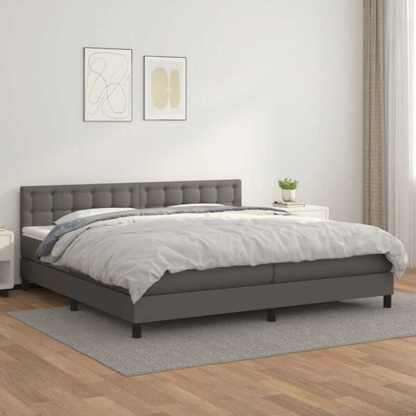 Modern Ágy - Műbőr - 200x200 cm