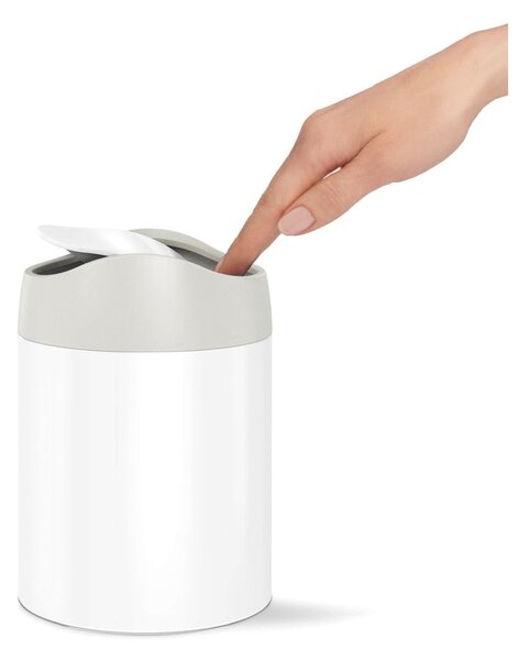 Rozsdamentes acél szemetes 1,5 l Mini - simplehuman