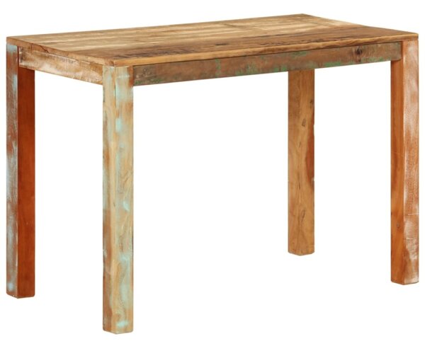 VidaXL tömör újrahasznosított fa étkezőasztal 110 x 55 x 76 cm