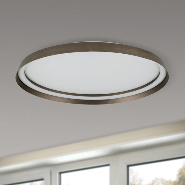 MANTA modern CCT LED mennyezeti lámpa , bronz, 2700lm