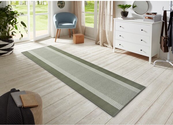 Zöld futószőnyeg 80x200 cm Band – Hanse Home
