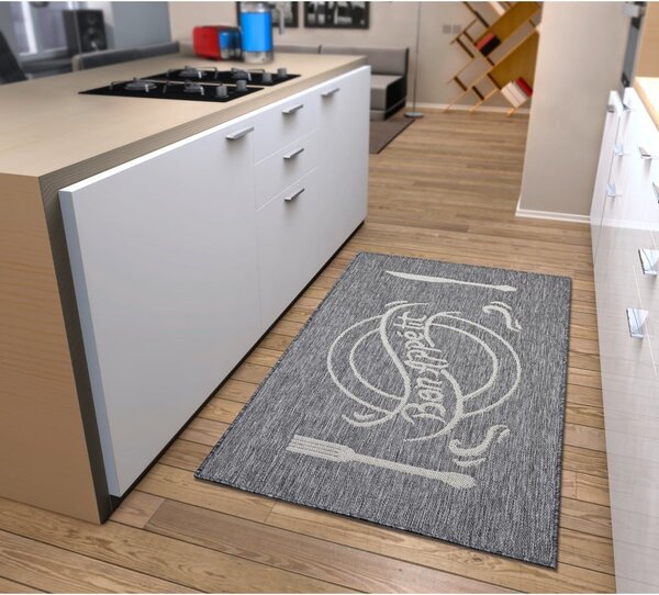 Szürkésbézs szőnyeg 92x150 cm Cucina – Hanse Home