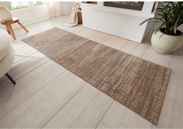 Barna-bézs futószőnyeg 80x200 cm Terrain – Hanse Home