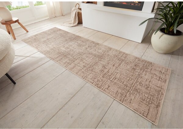 Barna-bézs futószőnyeg 80x200 cm Terrain – Hanse Home