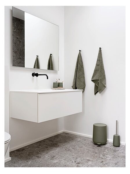 Zöld porcelán WC-kefe Nova – Zone