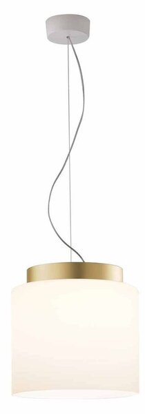 Prandina - Segesta S3 Függőlámpa Opal White/Brass Heritage - Lampemesteren
