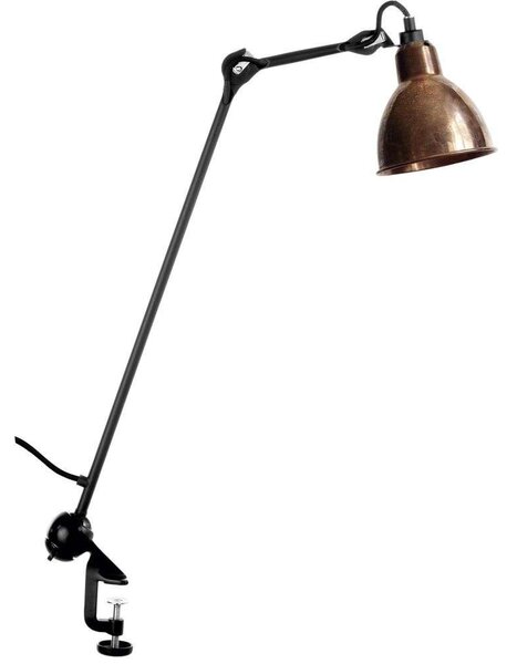 DCW - 201 Asztali Lámpa Black/CopperLampe Gras - Lampemesteren