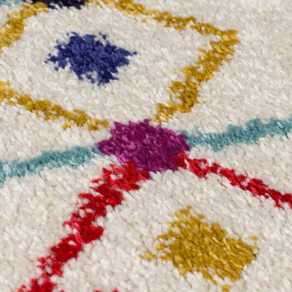 Krémszínű gyerek szőnyeg 120x170 cm Prairie – Flair Rugs