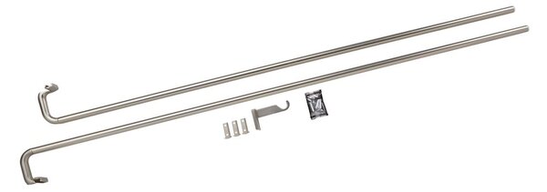 Acél bővíthető függönykarnis 122 - 224 cm Twilight – Umbra