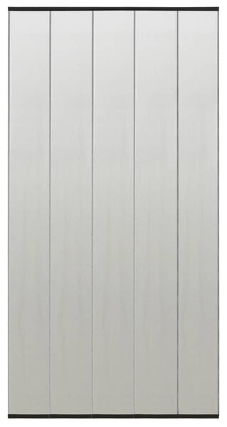 Fekete poliészter szúnyogháló ajtóra hálós függönnyel 100x220cm