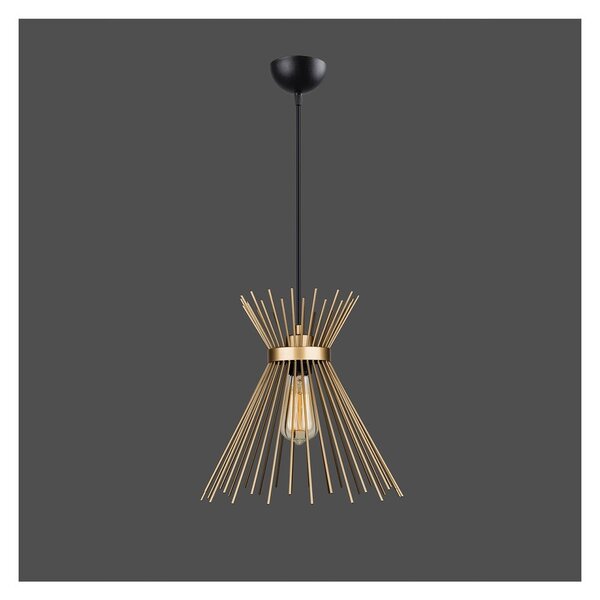 Aranyszínű fém függőlámpa Izmir – Squid Lighting