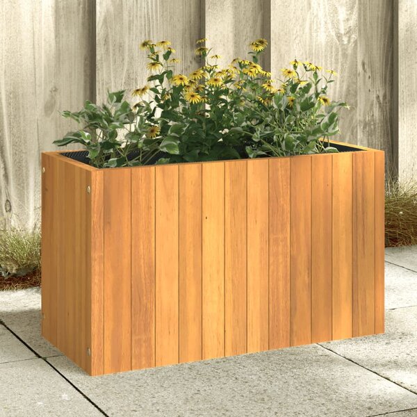 VidaXL tömör akácfa kerti virágtartó 59x27,5x35 cm