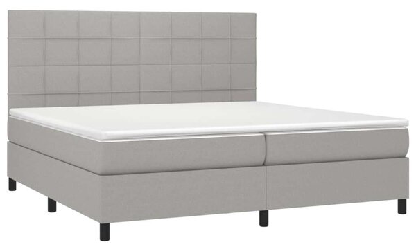 VidaXL Ágy - Szövet - 200x200 cm