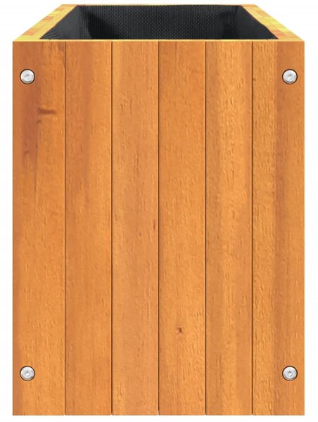 VidaXL tömör akácfa kerti virágtartó 59x27,5x35 cm