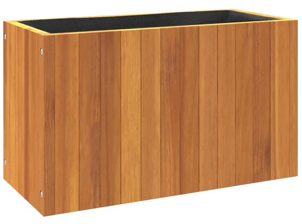 VidaXL tömör akácfa kerti virágtartó 59x27,5x35 cm