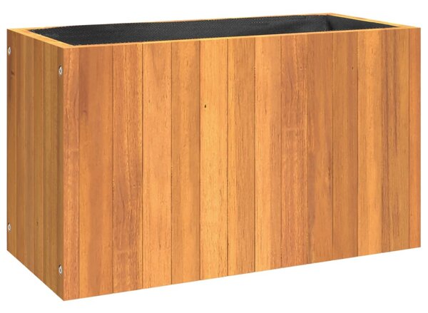 VidaXL tömör akácfa kerti virágtartó 59x27,5x35 cm