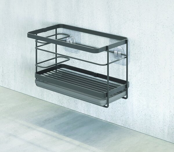Öntapadós fém mosogatóeszköz tartó Tokyo Lava – Metaltex