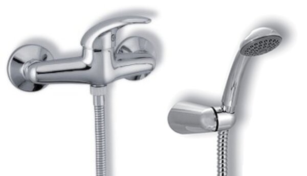 Zuhany csaptelep Novaservis Metalia 55 zuhanyszettel együtt 150 mm Króm 55060.0