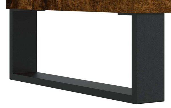 VidaXL füstös tölgyszínű szerelt fa TV-szekrény 150x30x44,5 cm