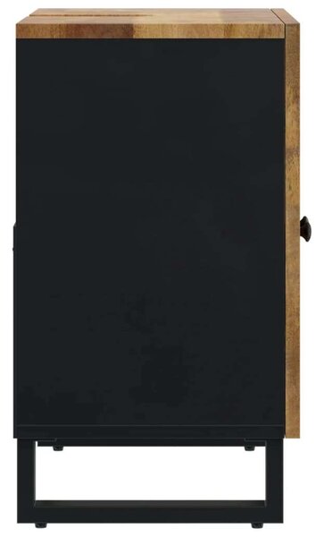 VidaXL tömör mangó- és szerelt fa mosdószekrény 62 x 33 x 58 cm