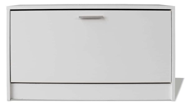 80x24x45 cm fehér cipőtároló pad
