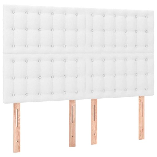LED-es Műbőr Ágy - 140x190 cm