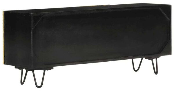 Tömör mangófa tv-szekrény 110 x 30 x 45 cm