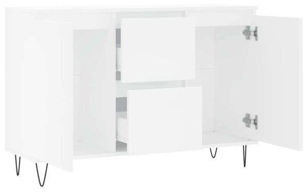 VidaXL Fehér Tálalószekrény - 104x35x70 cm