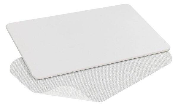 Fehér kovaföld fürdőszobai kilépő 39x60 cm Simi – Wenko